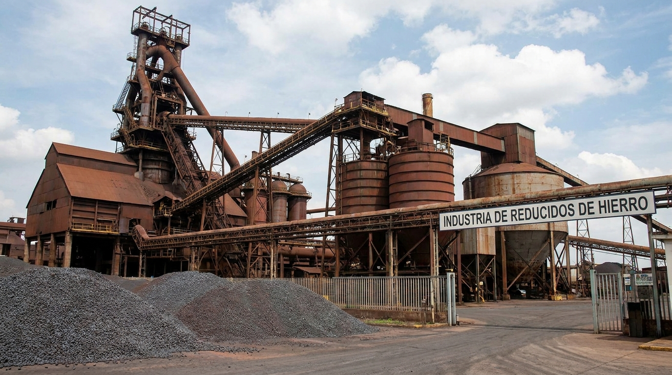 Industria reducidos de hierro